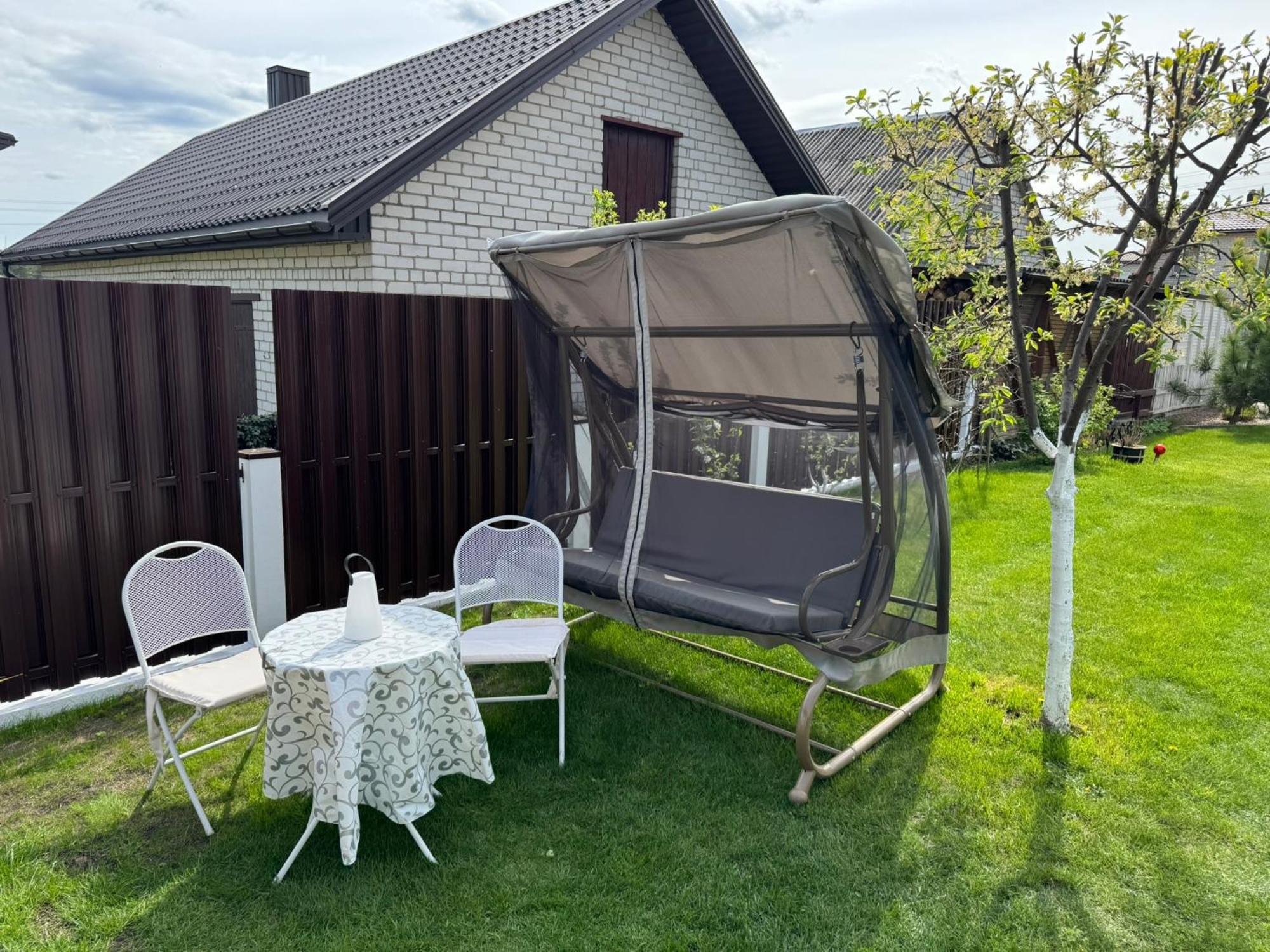 Dvi Liepos Villa Merkine Exterior foto